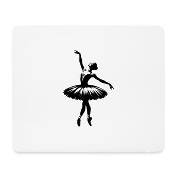Classical Ballerina Magic of Dance Movement - Mouse Pad (horizontal) - white - Front