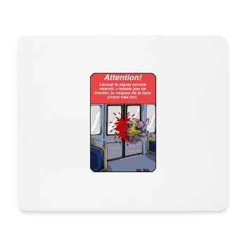 Defectuous Product.003 - Tapis de souris (format paysage) - blanc - Devant
