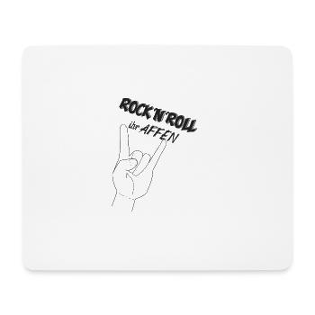 Rock'n'Roll ihr Affen || Luke Mockridge TV-Show - Mousepad (Querformat) - Weiß - Vorne