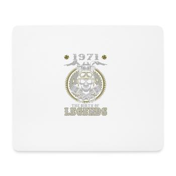 1971 Die Geburt der Legenden - Mousepad (Querformat) - Weiß - Vorne