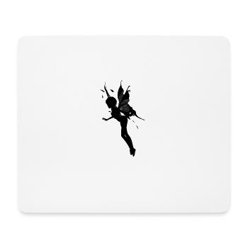 Die schwarze Fee - Mousepad (Querformat) - Weiß - Vorne