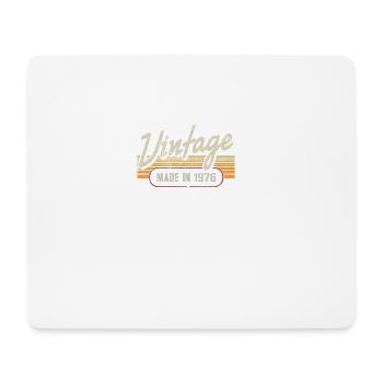 Vintage MADE IN 1976 - Mouse Pad (horizontal) - white - Front
