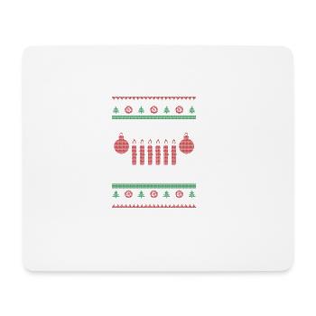 Joyeux Jeep Mas - Tapis de souris (format paysage) - blanc - Devant