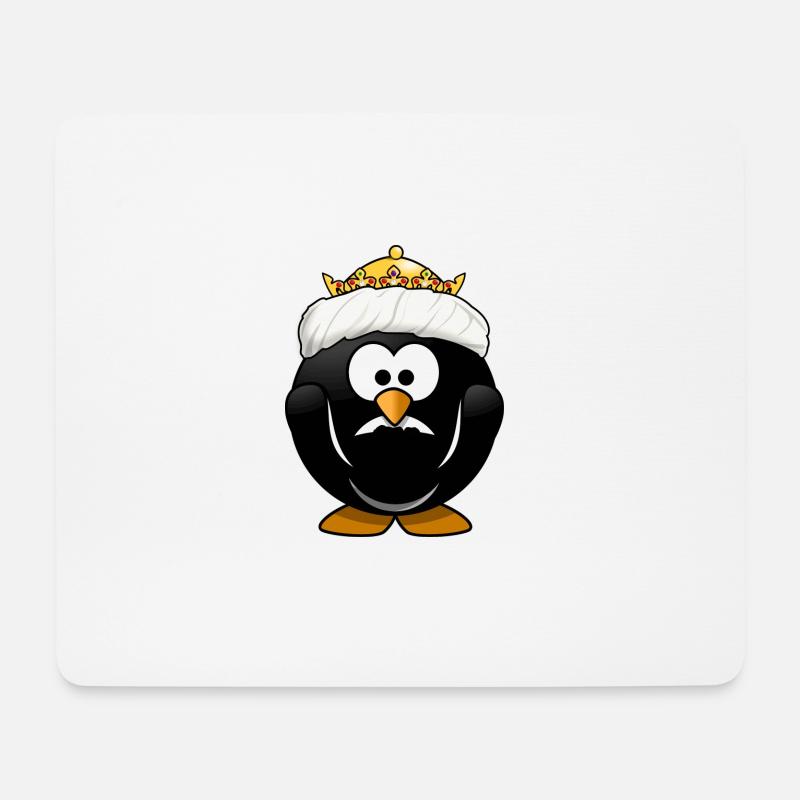 krone crown koenig king castle schloss tower burg2 - Mousepad (Querformat) - Weiß