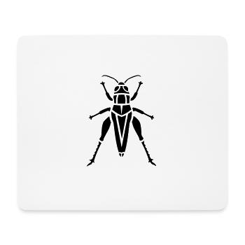 Insectes - Grasshopper - Tapis de souris (format paysage) - blanc - Devant
