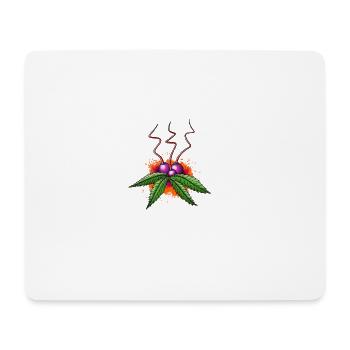 Weedfruit # 1 - Mousepad (Querformat) - Weiß - Vorne