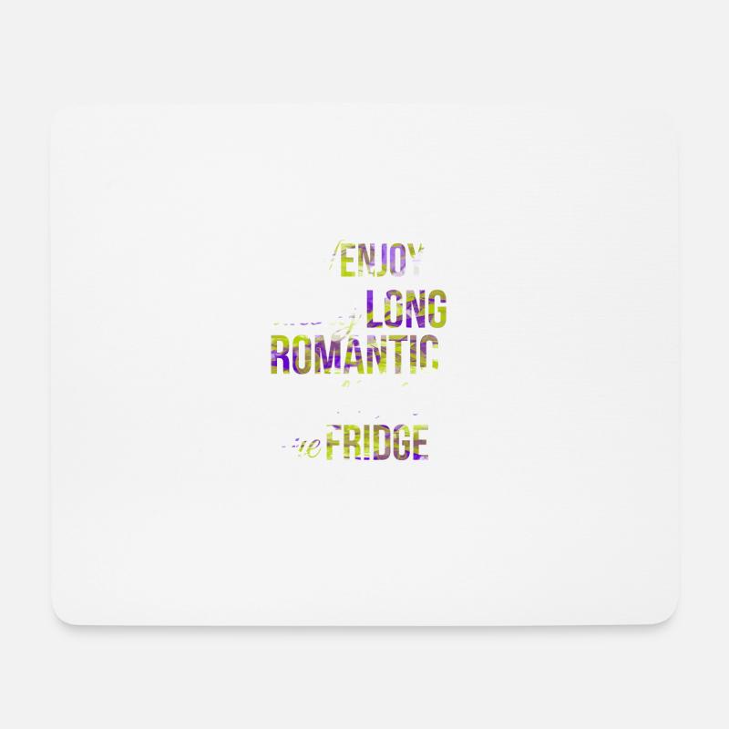 I enjoy taking long... - Sprüche - Funny Quotes - Mousepad (Querformat) - Weiß