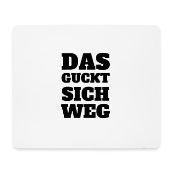 Das guckt sich weg Spruch Handwerker Geschenk Idee - Mousepad (Querformat) - Weiß - Vorne