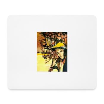 Kunst Gemälde - Mousepad (Querformat) - Weiß - Vorne