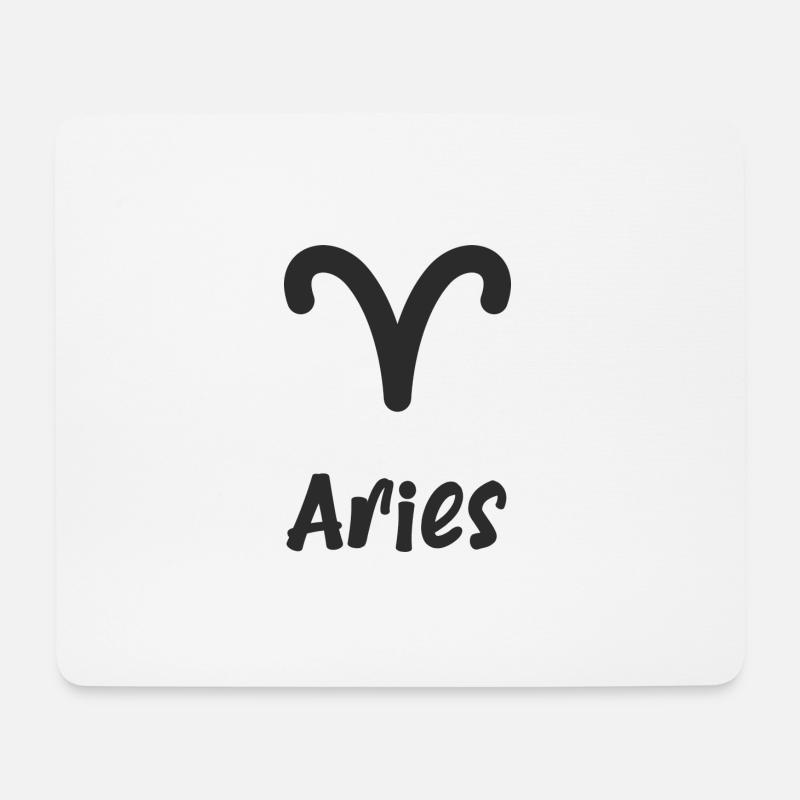 WIDDER - Mousepad (Querformat) - Weiß
