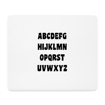 GELIEBTE. VIELEN DANK. DANKE HERRIN. GELIEBTE - Mousepad (Querformat) - Weiß - Vorne