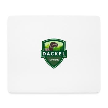 DACKEL Rauhaardackel ILOVETECKEL - Mousepad (Querformat) - Weiß - Vorne