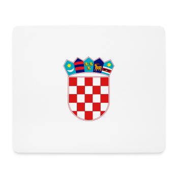 hrvatska - Mousepad (Querformat) - Weiß - Vorne