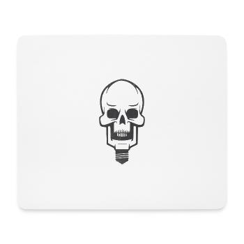 Skull - Totenkopf - Mousepad (Querformat) - Weiß - Vorne