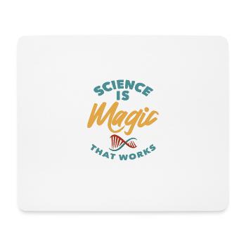 Science - Science is magic that works - Mouse Pad (horizontal) - white - Front