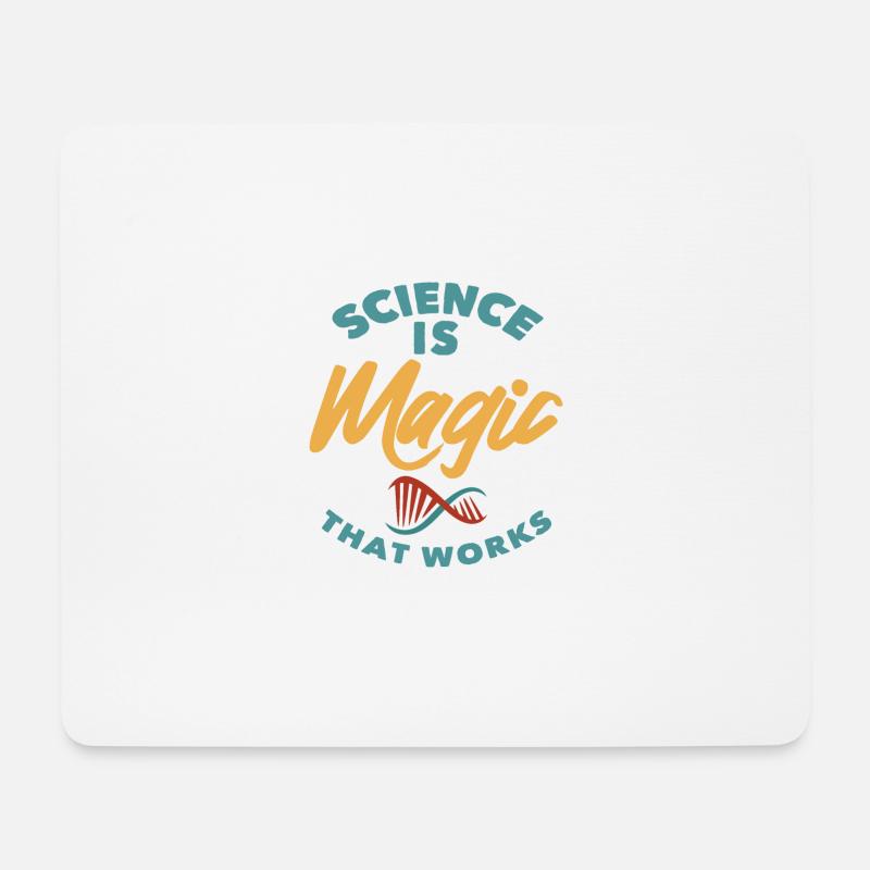 Science - Science is magic that works - Mousepad (Querformat) - Weiß