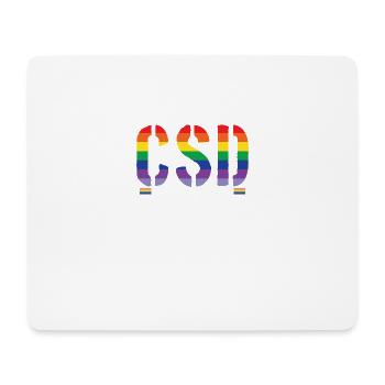 Jour de la rue Christopher CSD LGBT - Tapis de souris (format paysage) - blanc - Devant