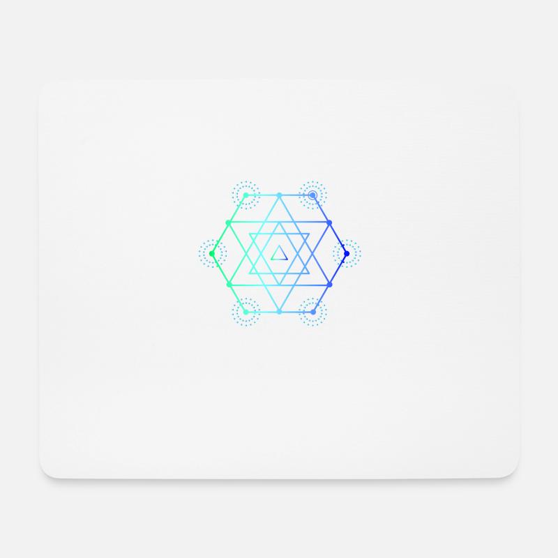 Geometry math math - Mouse Pad (horizontal) - white