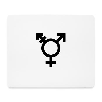 Transgender - Mouse Pad (horizontal) - white - Front