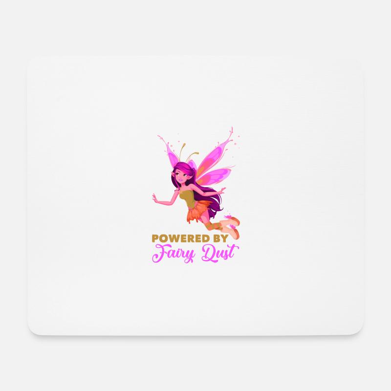 Fee Elfe Märchen - Mousepad (Querformat) - Weiß