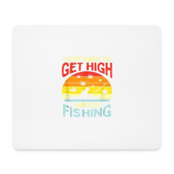 Cannabis Hemp THC 420 - Mouse Pad (horizontal) - white - Front