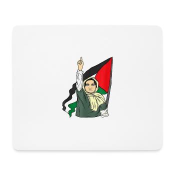 Palestine Free Freedom Free Gaza - Mouse Pad (horizontal) - white - Front