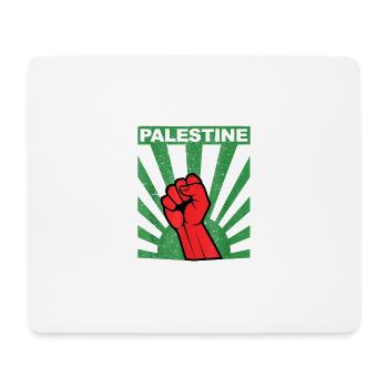Palestine Free Freedom Free Gaza - Mouse Pad (horizontal) - white - Front
