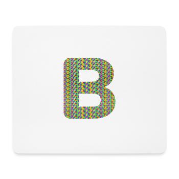 Colorful Heart B Design – Unique & Stylish! - Mouse Pad (horizontal) - white - Front