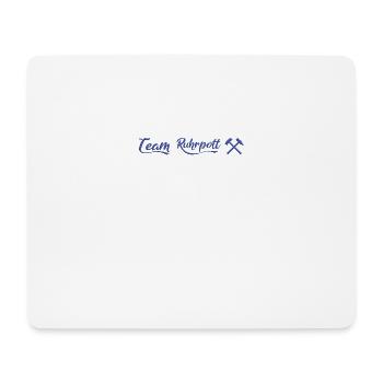 Schalke Team Ruhrpott Fussball Schalker Geschenk - Mousepad (Querformat) - Weiß - Vorne