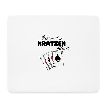 Scratch Official Shirt - Mouse Pad (horizontal) - white - Front