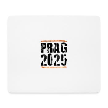 Prag 2025 Spruch - Mousepad (Querformat) - Weiß - Vorne