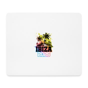 Ibiza 2025 Palm Trees Colorful - Mouse Pad (horizontal) - white - Front