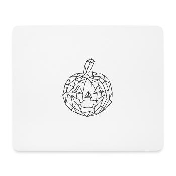 Halloween Kristallkuerbis zum ausmalen - Mousepad (Querformat) - Weiß - Vorne