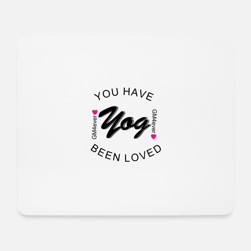You have been loved - Mousepad (Querformat) - Weiß