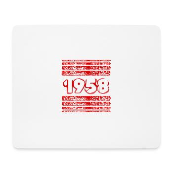 Year 1958 - Mouse Pad (horizontal) - white - Front