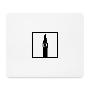 Big Ben London - Mousepad (Querformat) - Weiß - Vorne
