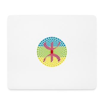 Berbère Maroc Maroc de Amazigh Tamazight - Tapis de souris (format paysage) - blanc - Devant