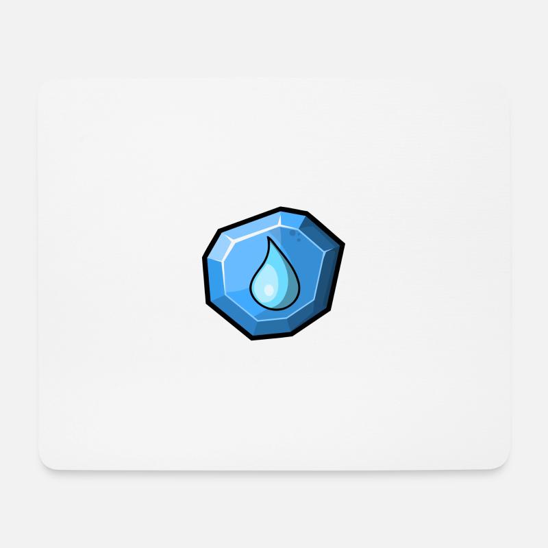 Element: Water - Mouse Pad (horizontal) - white