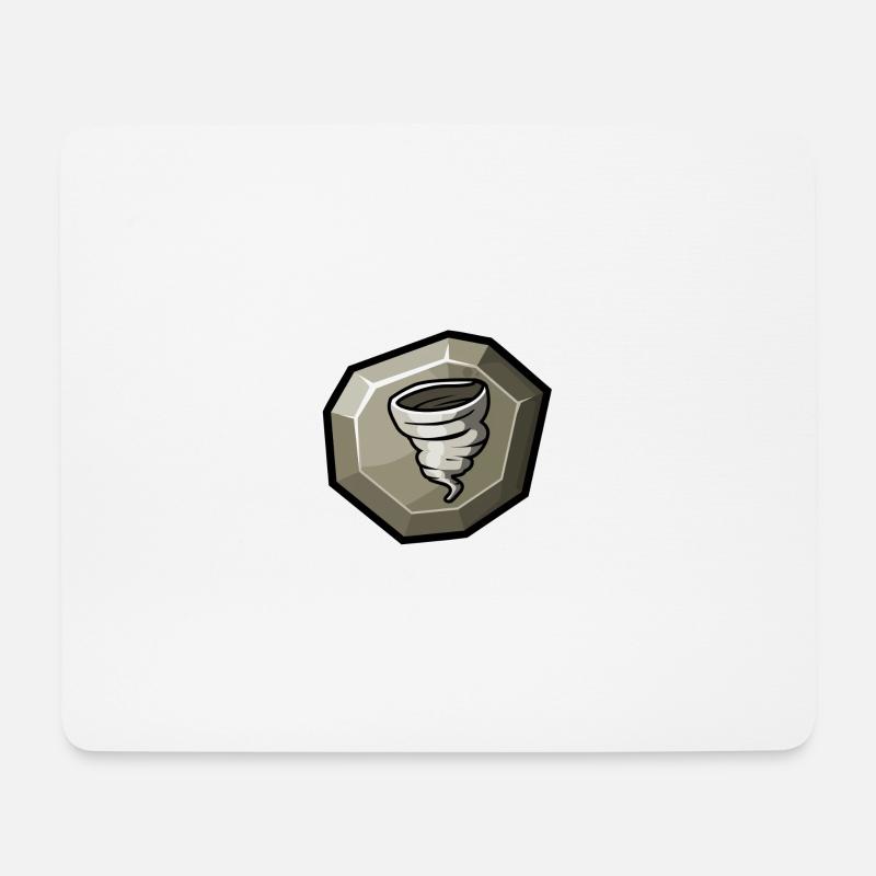 Element: Wind - Mouse Pad (horizontal) - white