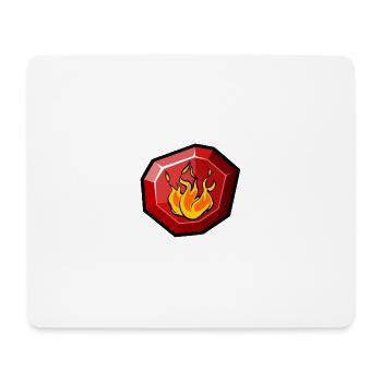 element fire - Mouse Pad (horizontal) - white - Front