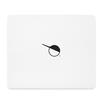 Master template CONFI without writing black - Mouse Pad (horizontal) - white - Front