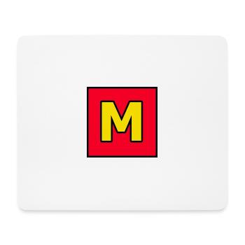 Mario - Tapis de souris (format paysage) - blanc - Devant