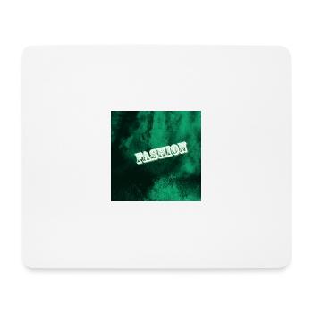 Mode grün - Mousepad (Querformat) - Weiß - Vorne