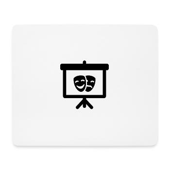 DRAMA - Mousepad (Querformat) - Weiß - Vorne