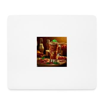 la pizza Saveur boisson - Tapis de souris (format paysage) - blanc - Devant