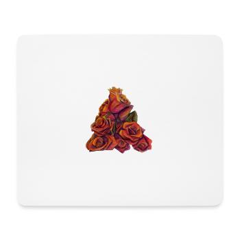 Reflorir - Tapis de souris (format paysage) - blanc - Devant