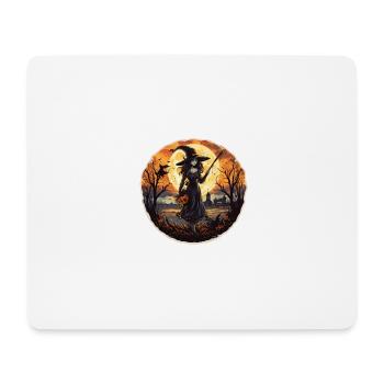Halloween Witch - Mouse Pad (horizontal) - white - Front