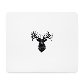 Horns of Darkness - Mousepad (Querformat) - Weiß - Vorne
