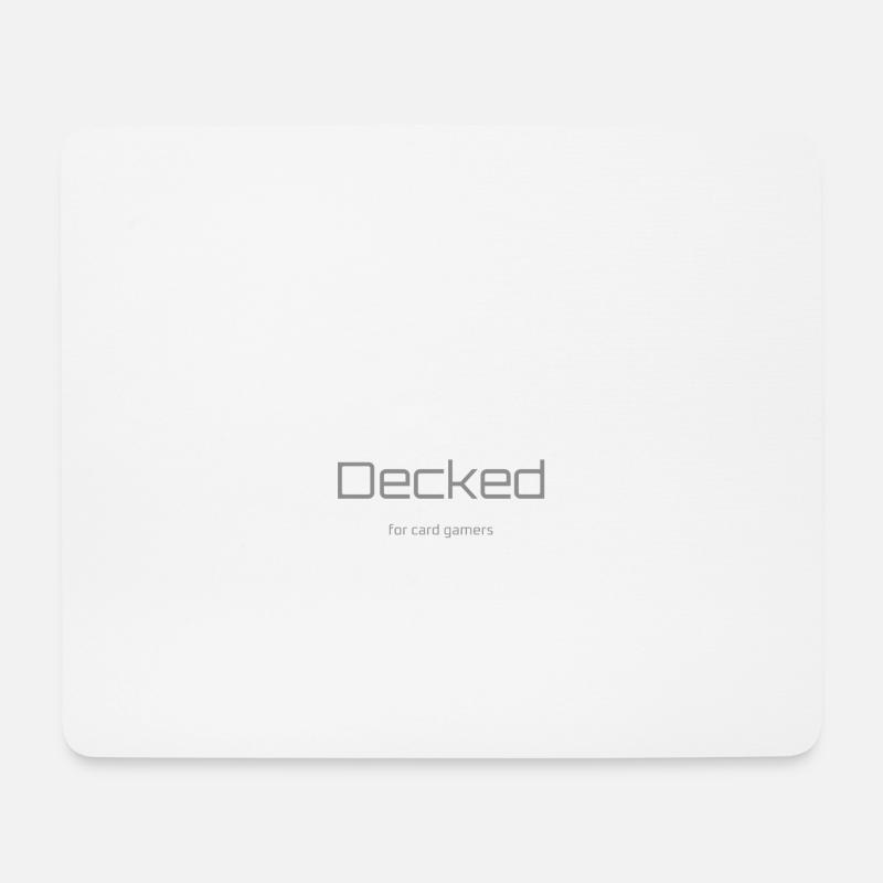 Klares Logo - Mousepad (Querformat) - Weiß