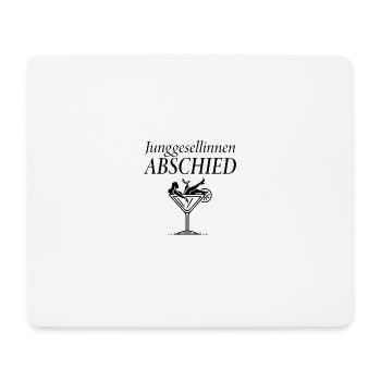 Junggesellinnenabschied – Martini Feier - Mousepad (Querformat) - Weiß - Vorne